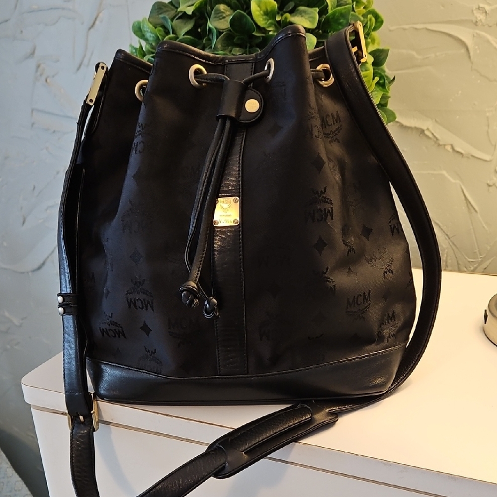 MCM Black Bucket Bag. Price is firm